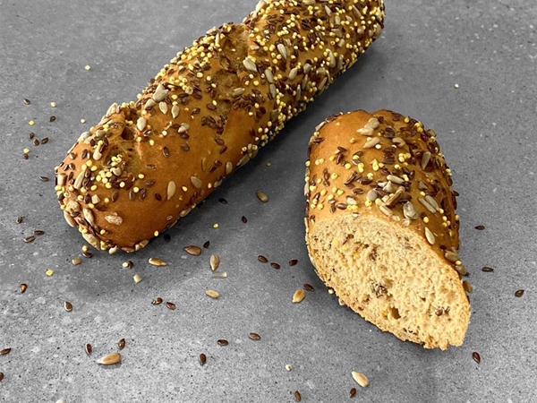 Stokbrood meerzaden afbak